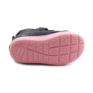 Buty Ocieplane Dla Dziewczynki na Zimę z Sarenką DD STEP W066-52733A Royal Blue