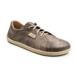 Damskie Buty Na Jesień Elastyczne Barefoot Na Szeroką Stopę Helios 451 ciemny n. Beż