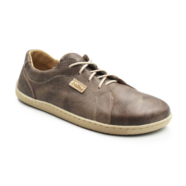 Damskie Buty Na Jesień Elastyczne Barefoot Na Szeroką Stopę Helios 451 ciemny n. Beż