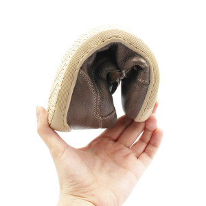 Damskie Buty Na Jesień Elastyczne Barefoot Na Szeroką Stopę Helios 451 ciemny n. Beż