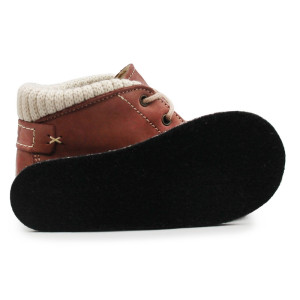 Buty trzewiki jesienne zimowe ocieplane dla dziewczynki Emel eY 2440C-4