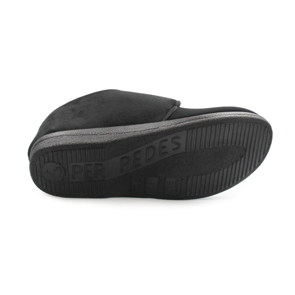 Buty Po Domu Męskie Półbuty Czarne Adanex 25586