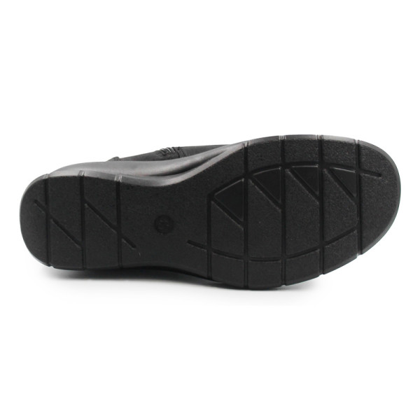 Damskie ocieplane botki na jesień i zimę Wojtyłko 7ZB26033 czarny