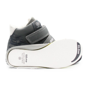 Dziecięce Buty Na Jesień Dla Chłopca Samochód LED DD STEP A068-52151M Grey