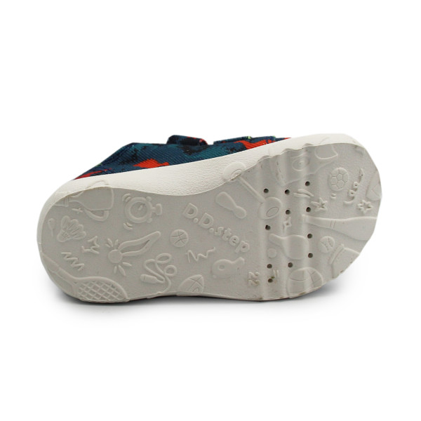Trampki Dla Chłopca Do Szkoły i Przedszkola Barefoot DD STEP C086-52562AY Bermuda Blue