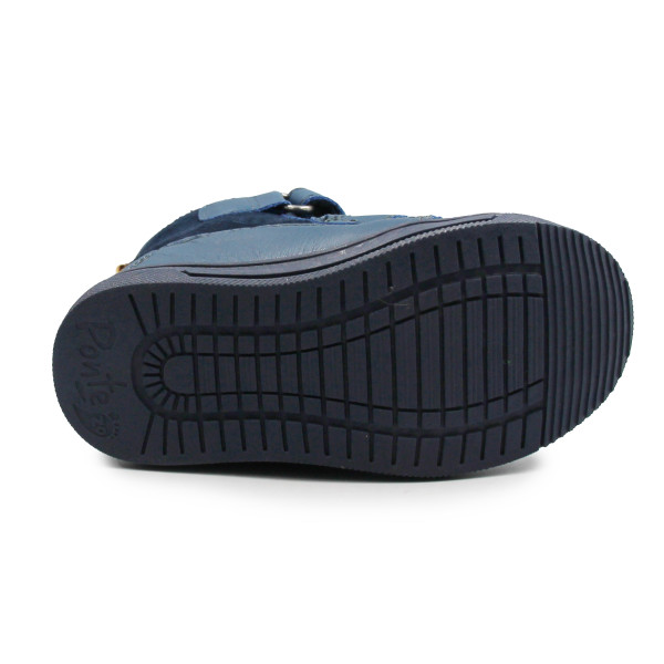 Buty Dla Chłopczyka Jesień i Zima Ocieplane Wodoodporne PONTE DA06-5-2968A Royal Blue