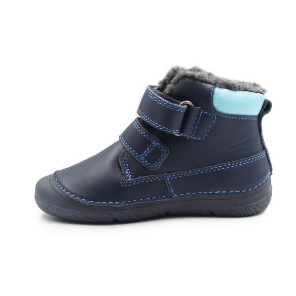 Chłopięce Buty Na Zimę z Krokodylem DD STEP W082-52462AMO Royal blue
