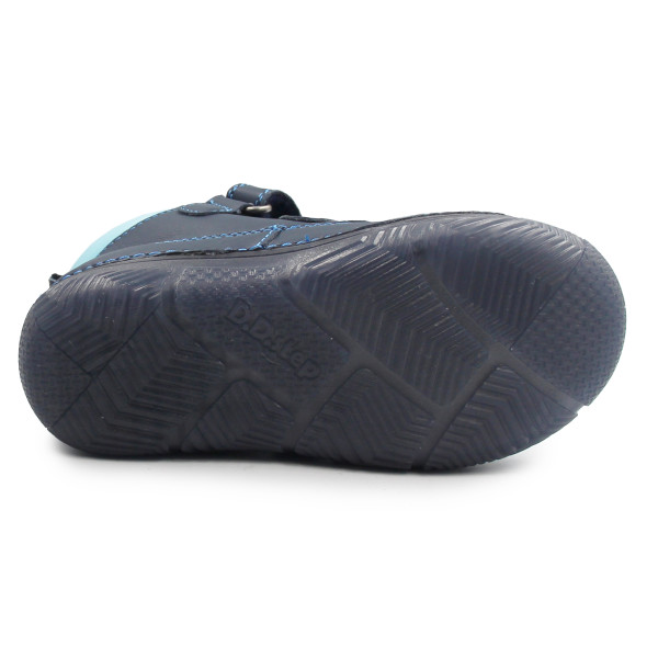 Chłopięce Buty Na Zimę z Krokodylem DD STEP W082-52462AMO Royal blue