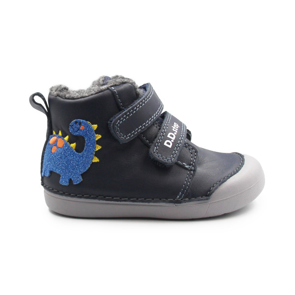 Dziecięce Buty Na Zimę Ocieplane Dla Chłopczyków DD STEP W066-52525Z Royal Blue