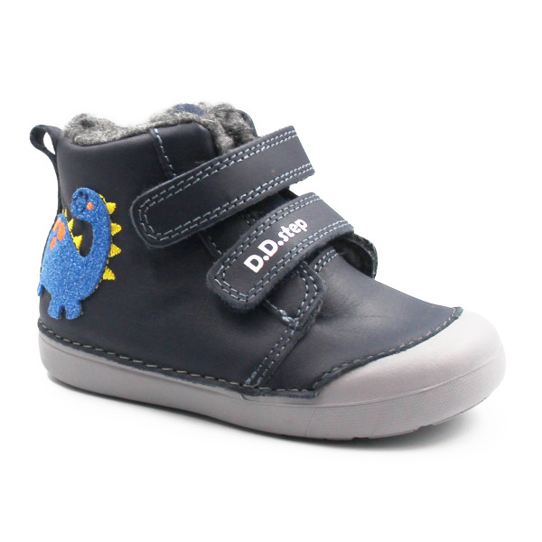 Dziecięce Buty Na Zimę Ocieplane Dla Chłopczyków DD STEP W066-52525Z Royal Blue