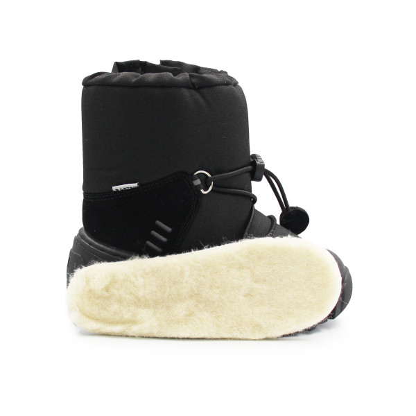 Śniegowce Dziecięce Ocieplane Czarne Bartek 110457-03