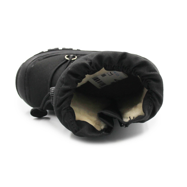 Śniegowce Dziecięce Ocieplane Czarne Bartek 110457-03