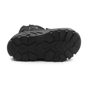 Śniegowce Dziecięce Ocieplane Czarne Bartek 110457-03