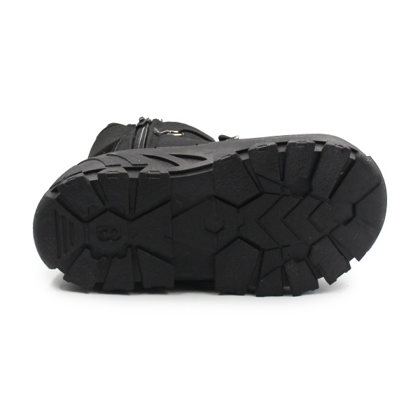 Śniegowce Dziecięce Ocieplane Czarne Bartek 110457-03