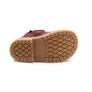 Ocieplane Buty Dla Dziewczynek Kozaki w Serduszka na Jesień i Zimę Emel EV 2727F