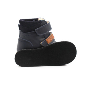 Kozaki Dziecięce Na Zimę Ocieplane Na Rzep Emel EV 2447D-22