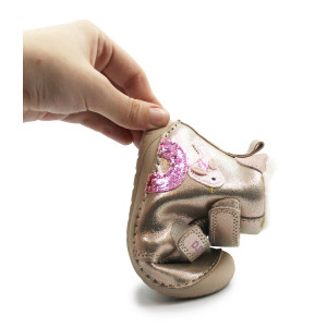 Dziewczęce Buty Ocieplane Na Zimę Barefoot DD STEP W070-52624AT Cream