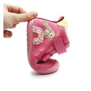 Różowe Buty Na Zimę Dla Dziewczynek Barefoot DD STEP W070-52624BV Pink
