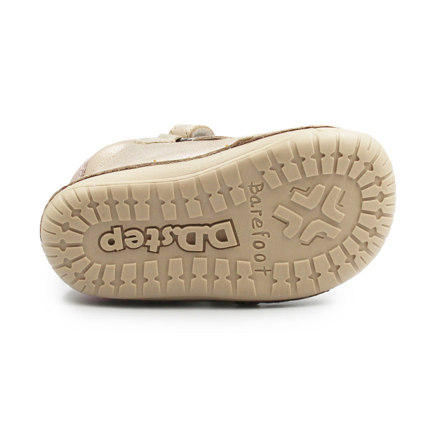 Dziewczęce Buty Ocieplane Na Zimę Barefoot DD STEP W070-52624AT Cream