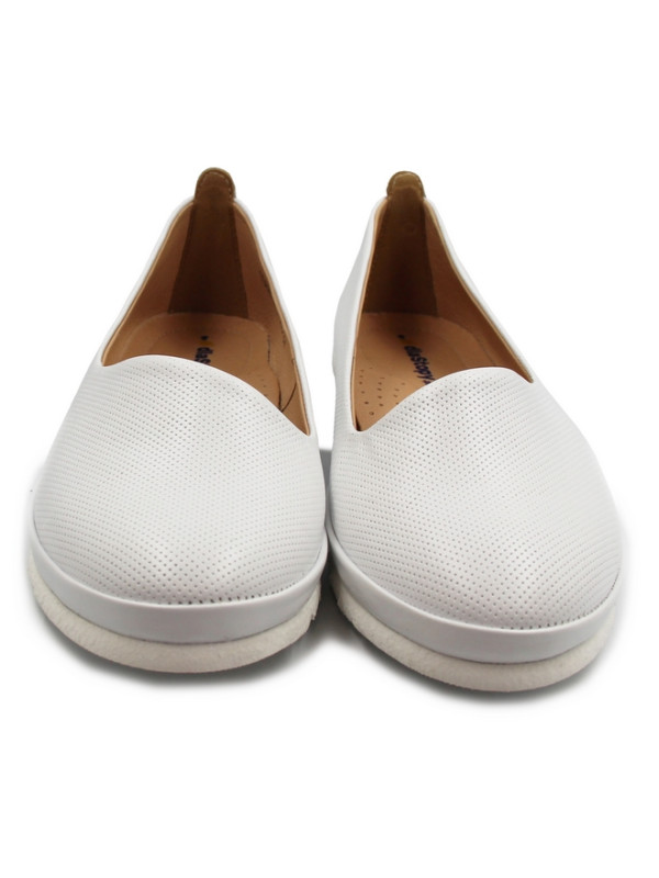 Skórzane baleriny damskie Flex Comfort | Buty do pracy Dlastopy