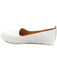 Skórzane baleriny damskie Flex Comfort | Buty do pracy Dlastopy