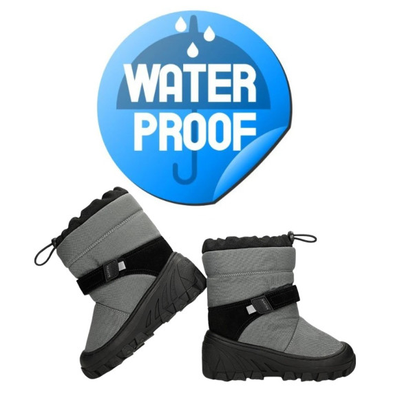 Śniegowce Dziecięce Ocieplane ze Ściągaczem Bartek 116870-10