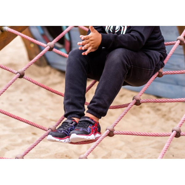 Sportowe Buty Do Szkoły Dla Chłopca Spider Man Bartek 87010-11 LED