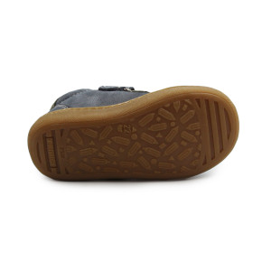 Buty Dla Chłopczyka Na Wiosnę Barefoot Skórzane Niebieskie Primigi 7900022