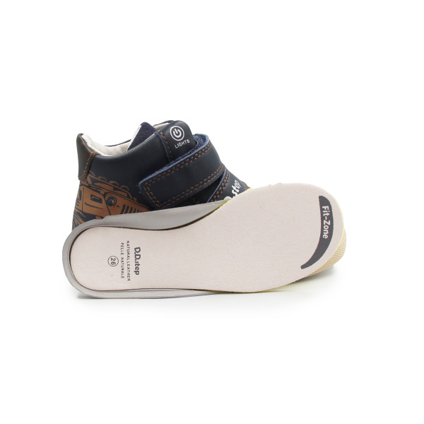 Chłopięce Buty Na Jesień LED Świecące DD STEP Royal Blue A068-52151AM