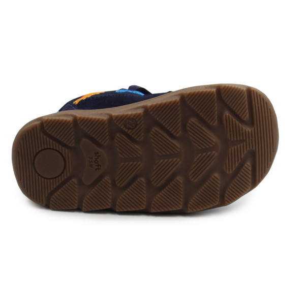 Buty z Membraną Ocieplane Dla Chłopca w Dinozaury Barefoot Ameko Elon Dino