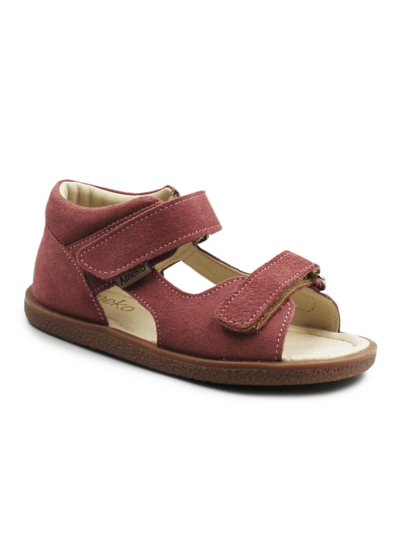 Sandały Dla Dziewczynki Ameko Plain-Brownrose