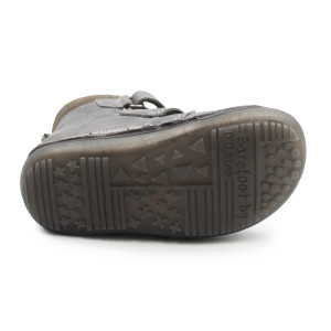 Dziewczęce Buty Na Zimę Ocieplane Świecące w Ciemności Syrenki DD STEP Dark Grey W063-52263AM