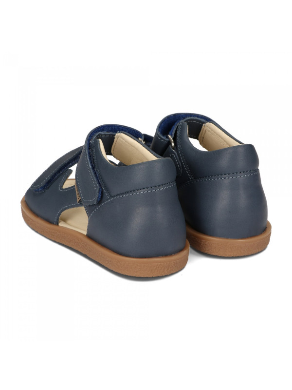 Chłopięce Sandały Zabudowana Pięta Ameko Plain Denim