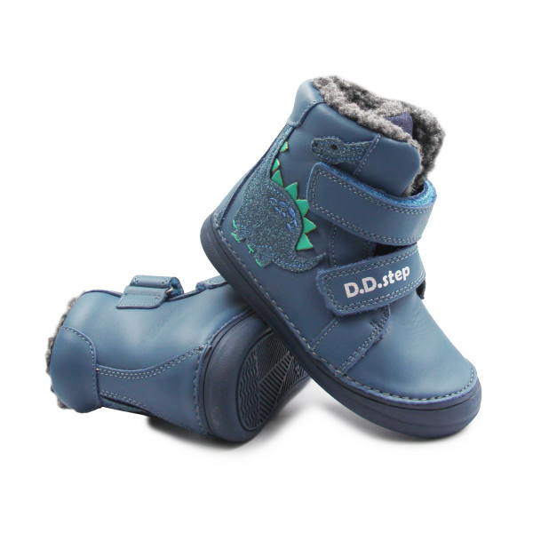 Buty Ocieplane Na Zimę Dla Chłopca Dinozaur DD STEP Calyspo Sky W078-52785BM