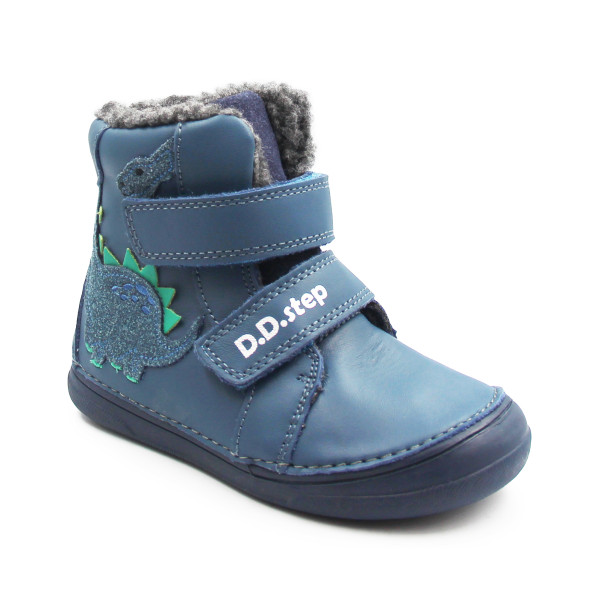 Buty Ocieplane Na Zimę Dla Chłopca Dinozaur DD STEP Calyspo Sky W078-52785BM