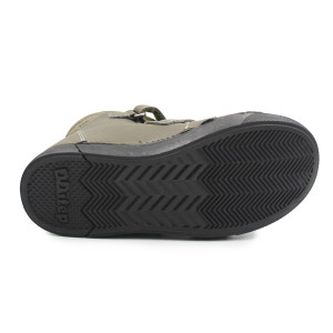 Chłopięce Buty Zimowe Świecące LED DD STEP W068-52998L Khaki