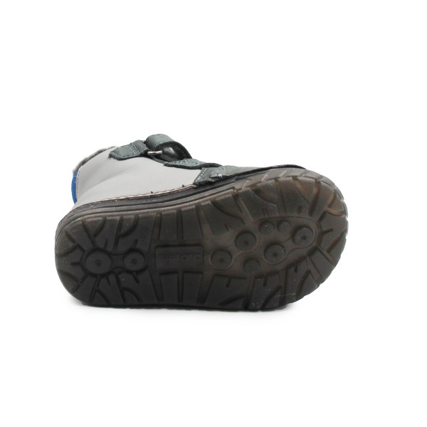 Zimowe Buty Dla Chłopczyka Ocieplane Świecące w Ciemności DD STEP W029-52287B Dark Grey