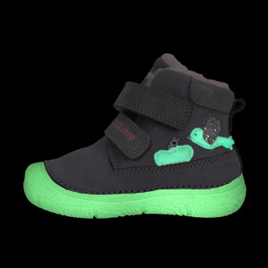 Buty Dla Dziewczynki Na Zimę Świecące w Ciemności DD STEP W082-52314B Grey