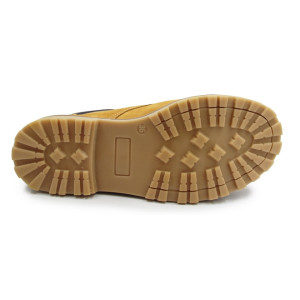 Trapery na zimę młodzieżowe skóra naturalna Emel E 2523A-1