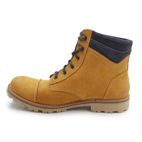 Trapery na zimę młodzieżowe skóra naturalna Emel E 2523A-1