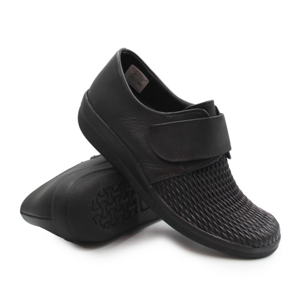 Półbuty dla seniorek na Jesień z miękkiej skóry naturalnej Comfortabel 941075-1