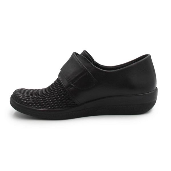 Półbuty dla seniorek na Jesień z miękkiej skóry naturalnej Comfortabel 941075-1