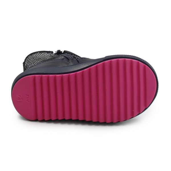 Botki Dziewczęce Ocieplane Zimowe Bartek T-91766/M58