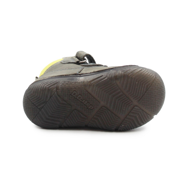 Zimowe Buty Dla Dziecka Ocieplane Świecące w Ciemności dla Chłopczyka DD STEP W082-52462 Dark Grey