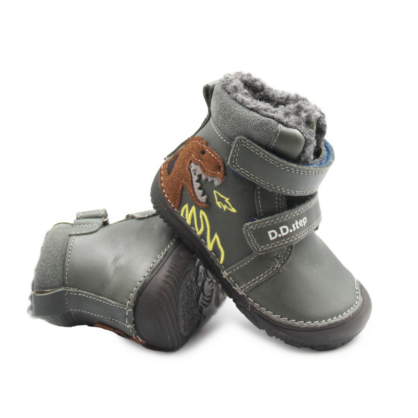 Zimowe Buty Dla Chłopca Barefoot DD STEP W073-52943AT Emerald