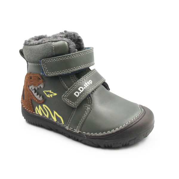 Zimowe Buty Dla Chłopca Barefoot DD STEP W073-52943AT Emerald