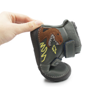 Zimowe Buty Dla Chłopca Barefoot DD STEP W073-52943AT Emerald