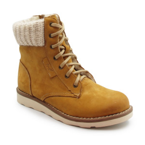Młodzieżowe Trzewiki Ocieplane Ze Skóry Naturalnej Emel ev 2526