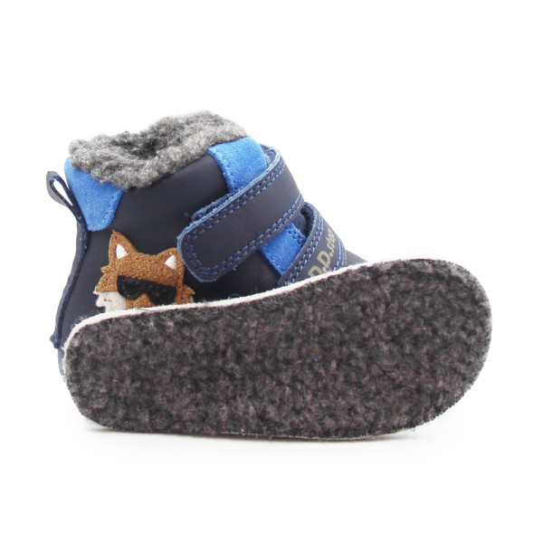 Buty Dla Chłopczyka Na Zimę Barefoot DD STEP W070-52893B Royal Blue