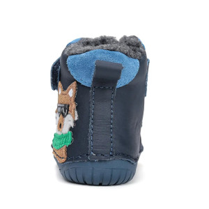 Buty Dla Chłopczyka Na Zimę Barefoot DD STEP W070-52893B Royal Blue